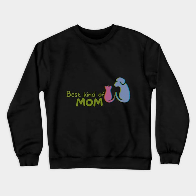 Best kind of MOM Crewneck Sweatshirt by FreeSoulLab